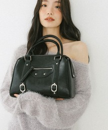 Heather | フェイクレザーボストンBAG 607269(ボストンバッグ)