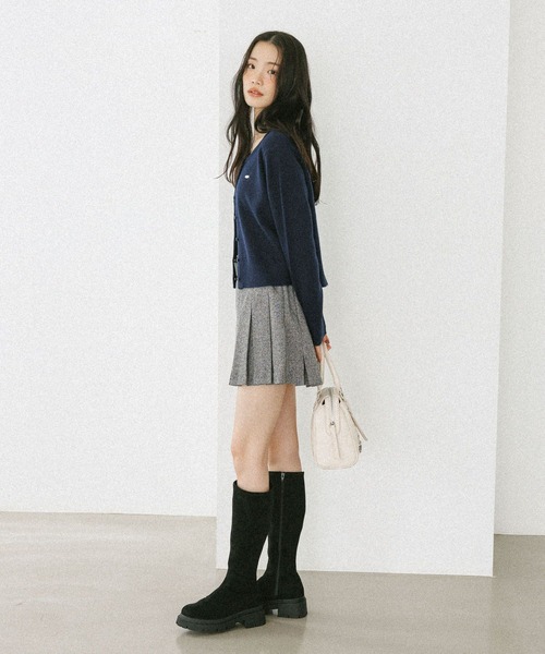 Heather（ヘザー）の「フェイクレザーボストンBAG　607269（ボストンバッグ・レディース・ブラウン/ブラック/アイボリー/ベージュ/レッド・ONE SIZE）」の8枚目の写真