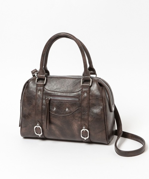 Heather（ヘザー）の「合成皮革ボストンBAG 607269（ボストンバッグ