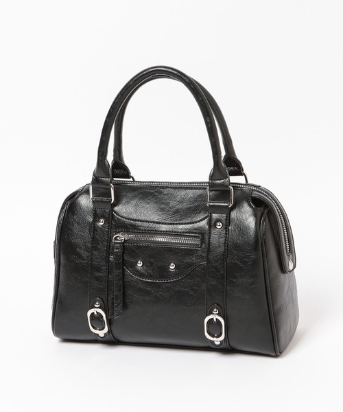 Heather（ヘザー）の「合成皮革ボストンBAG 607269（ボストンバッグ