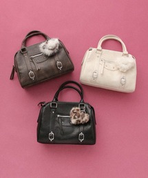 Heather（ヘザー）の「フェイクレザーボストンBAG　607269（ボストンバッグ）」