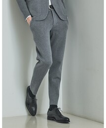 DESIGNWORKS | 【セットアップ対応】ビックヘリンボン柄 ニットスラックス(スラックス)