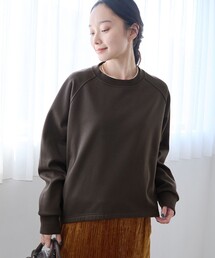 【REVERSE WARM】あったかクルーネックプルオーバー スウェット