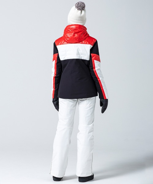 phenix(フェニックス)の「phenix(フェニックス)Shiny Accent Active Jacket シャイニーアクセント アクティブジャケット スキージャケット(保温性/耐水性)(その他アウター・レディース・アクア/ブラック/レッド/ホワイト・M/L/S)」の16枚目の写真