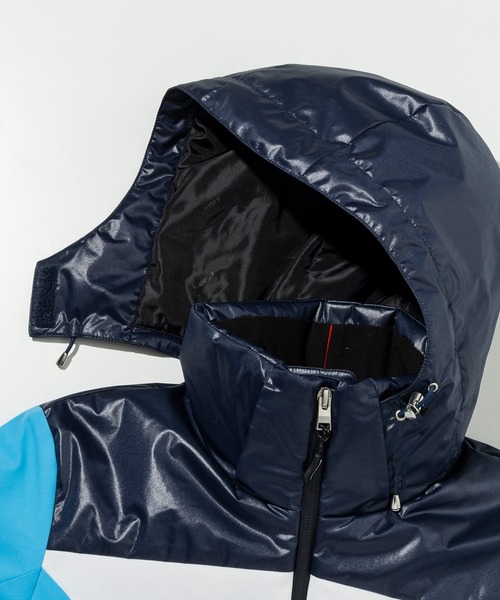 phenix(フェニックス)の「phenix(フェニックス)Shiny Accent Active Jacket シャイニーアクセント アクティブジャケット スキージャケット(保温性/耐水性)(その他アウター・レディース・アクア/ブラック/レッド/ホワイト・M/L/S)」の22枚目の写真