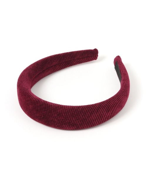 LAKOLE(ラコレ)の「ベロアカチューシャ / 607759(カチューシャ・レディース・ブラック/ブラウン/レッド・FREE)」の3枚目の写真