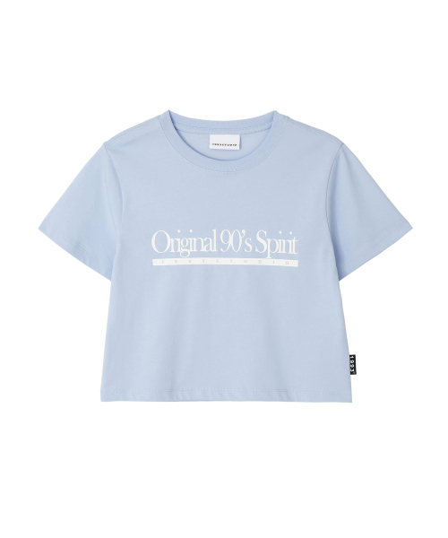 1993STUDIO(1993スタジオ)の「オリジナル90SレギュラーTシャツ_スカイブルー(Tシャツ/カットソー・レディース・その他・FREE)」の2枚目の写真