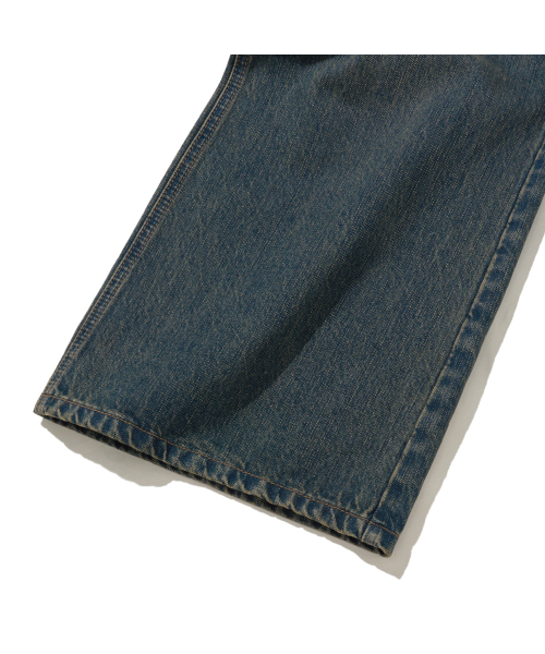 F.ILLUMINATE（フィルミネイト）の「ウォッシュドフレアデニムパンツ-ダークインディゴ（デニムパンツ・レディース・その他・SMALL/MEDIUM/LARGE）」の8枚目の写真