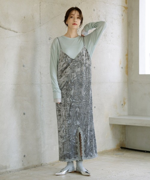 ◯studio CLIP キャミソールワンピース◯ studio CLIP（スタディオクリップ） キャミソールワンピース FREE