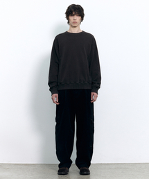 ピーチドフライトカーゴパンツ BLACK