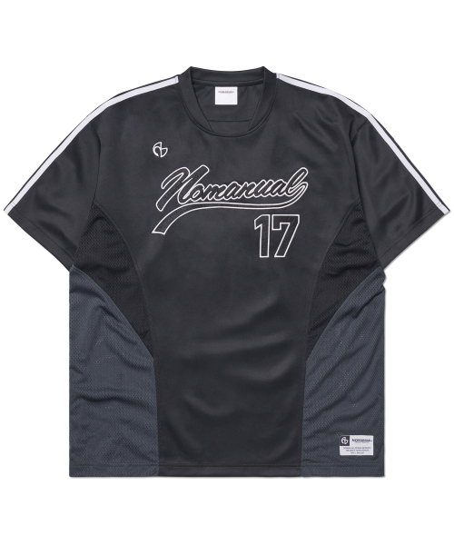 SWEEP BASEBALL JERSEY - CHARCOAL
