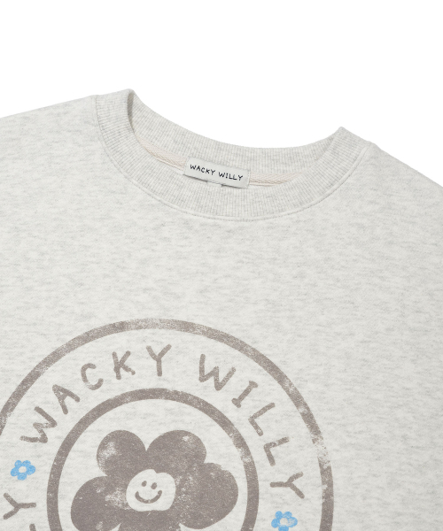Wacky WiLLy(ワッキーウィリー)の「ウィメンズリリーサークルグラフィックスウェットオートミール(スウェット・レディース・その他・F)」の4枚目の写真