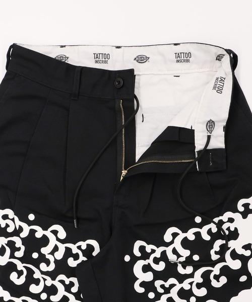 Dickies（ディッキーズ）の「Dickies/ディッキーズ MS X INS  WAVE PRINT PT ロンパン 81560500（その他パンツ・メンズ・ストーン/ブラック・XL/L/M）」の10枚目の写真