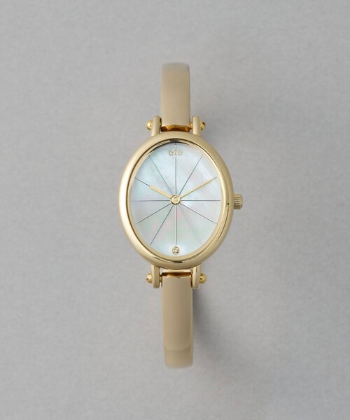 ダイヤモンド バングルウォッチ（アナログ腕時計）｜ete（エテ）の