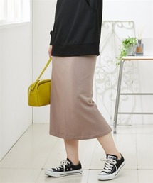 QUNTSTYLE（キュントスタイル）の「【産前・産後】あったか裏起毛　のび～るスリットスカート（マタニティウェア/グッズ）」