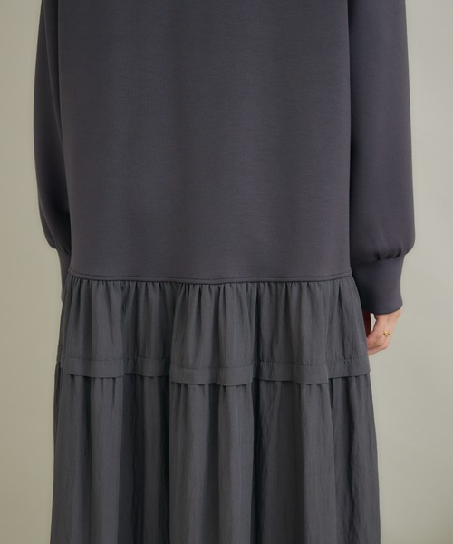 KATHARINE ROSS(キャサリンロス)の「【PILLINI/ピリーニ】ウエストドロストドッキングワンピース(ワンピース・レディース・チャコールグレー/ブラック・FREE)」の16枚目の写真