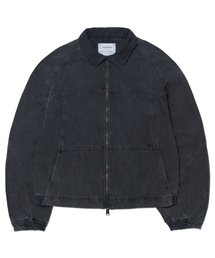 NOMANUAL（NOMANUAL）の「D.W DENIM JACKET - WASHED BLACK（デニムジャケット）」