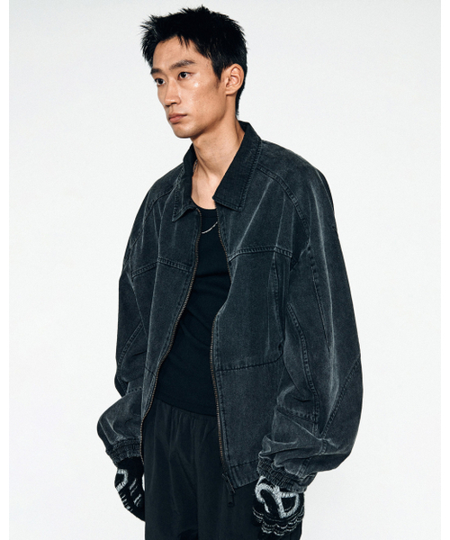 セール】D.W DENIM JACKET - WASHED BLACK（デニムジャケット
