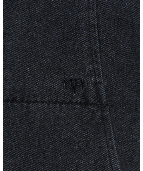 NOMANUAL(NOMANUAL)の「D.W DENIM JACKET - WASHED BLACK(デニムジャケット・レディース・その他・SMALL/MEDIUM)」の7枚目の写真