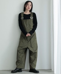 n'OrLABEL | 『フロント釦サロペット』(サロペット/オーバーオール)