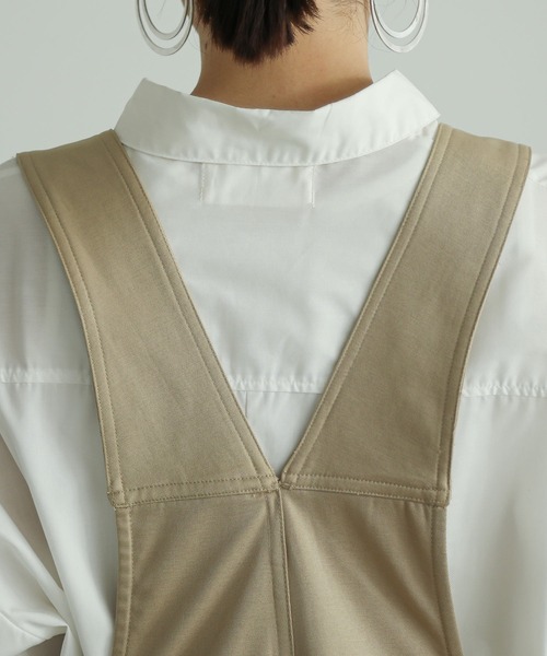 n'OrLABEL（ノアールレーベル）の「『フロント釦サロペット』（サロペット/オーバーオール・レディース・カーキ/ブラック/ベージュ・FREE）」の14枚目の写真