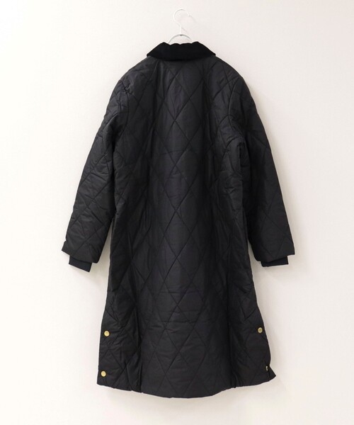 Barbour(バブアー)の「【BARBOUR/バブアー】MEREDITH QUILTED JACKET(トレンチコート・レディース・ブラック・38)」の14枚目の写真