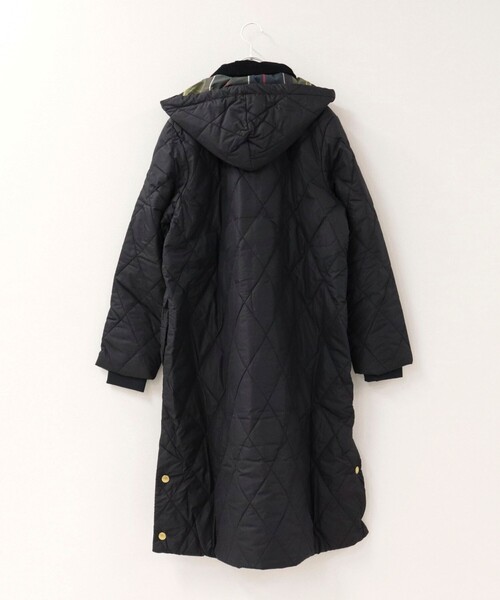 Barbour(バブアー)の「【BARBOUR/バブアー】MEREDITH QUILTED JACKET(トレンチコート・レディース・ブラック・38)」の18枚目の写真