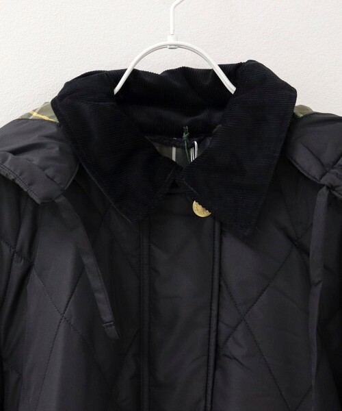 Barbour(バブアー)の「【BARBOUR/バブアー】MEREDITH QUILTED JACKET(トレンチコート・レディース・ブラック・38)」の21枚目の写真