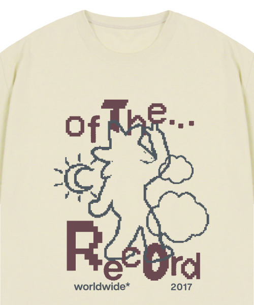 GRAVER（グレーバー）の「[ユニセックス]OF-THERECOARD 半袖Tシャツ_サンドベージュ（Tシャツ/カットソー・レディース・ベージュ・X-LARGE/SMALL/MEDIUM/LARGE）」の3枚目の写真