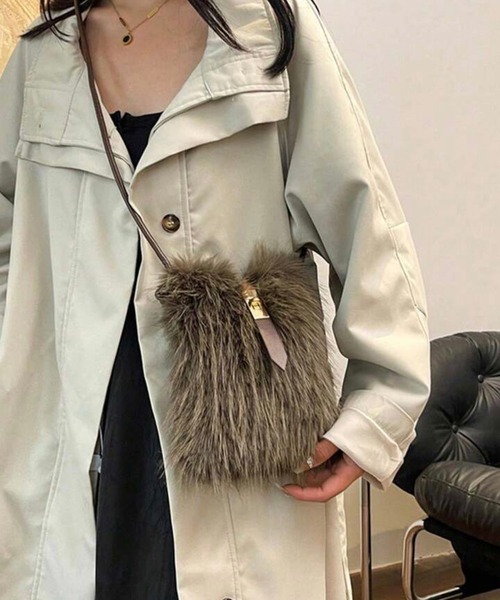 NOLITA LABORATORY(ノリータラボラトリー)の「【 NOLITA / ノリータ 】 ミニショルダーバッグ(ショルダーバッグ・レディース・ブラウン/ホワイト/ホワイト×ブラック/ブラック・FREE)」の15枚目の写真