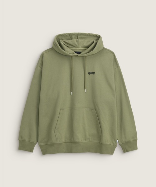 VANS(バンズ)の「YUSUKE HANAI フーディー / HANAI GFX HOODIE LODEN GREEN VN000TRJZBF1(パーカー・メンズ・オリーブ・SMALL/LARGE/MEDIUM/X-LARGE/X-SMALL/XX-LARGE)」の2枚目の写真