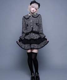 ililil（イルイルイル）の「『ililil/イルイルイル』【令嬢地雷ちゃんツイードセーラーセットアップ】（セットアップ）」