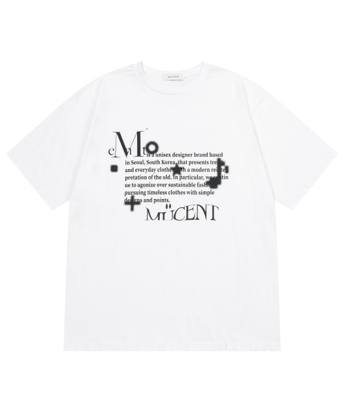 MUCENT(ムセント)の「トンズミュージックレタリング半袖Tシャツ男女共用(2カラー)(Tシャツ/カットソー・レディース・ホワイト/ブラック・M/L/SHORT)」の14枚目の写真