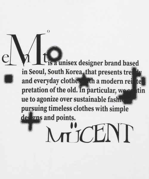 MUCENT(ムセント)の「トンズミュージックレタリング半袖Tシャツ男女共用(2カラー)(Tシャツ/カットソー・レディース・ホワイト/ブラック・M/L/SHORT)」の13枚目の写真