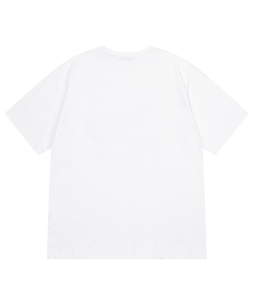 MUCENT(ムセント)の「トンズミュージックレタリング半袖Tシャツ男女共用(2カラー)(Tシャツ/カットソー・レディース・ホワイト/ブラック・M/L/SHORT)」の12枚目の写真