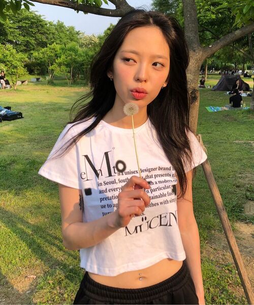 MUCENT(ムセント)の「トンズミュージックレタリング半袖Tシャツ男女共用(2カラー)(Tシャツ/カットソー・レディース・ホワイト/ブラック・M/L/SHORT)」の3枚目の写真