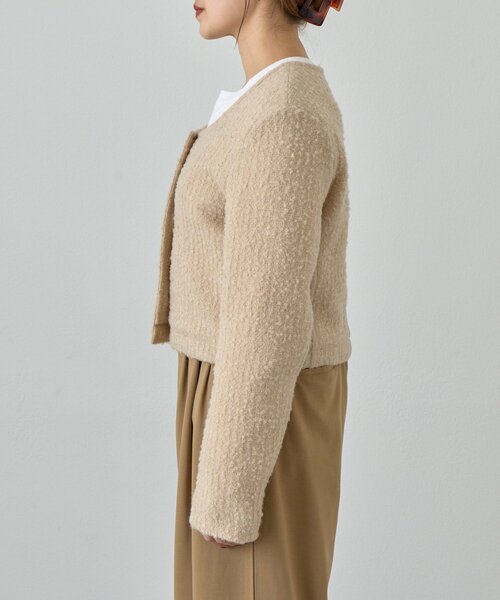 SHENERY（シーナリー）の「Uネックショートジャケット（その他アウター・レディース・ベージュ/ブラック・FREE）」の20枚目の写真