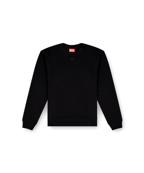 DIESEL(ディーゼル)の「ウィメンズ プルオーバースウェット F-NORMY-OD(スウェット・レディース・ブラック・LARGE/X-LARGE/X-SMALL/SMALL/MEDIUM)」の4枚目の写真