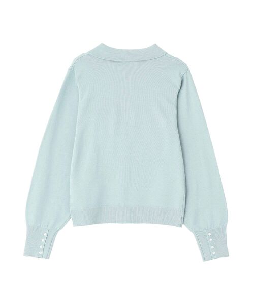 CRAFT STANDARD BOUTIQUE（クラフトスタンダードブティック）の「ポロ衿アンサンブルニット＜マシンウォッシャブル＞（カーディガン/ボレロ・レディース・ブラウン/ブルーグレー/グレー・FREE）」の11枚目の写真