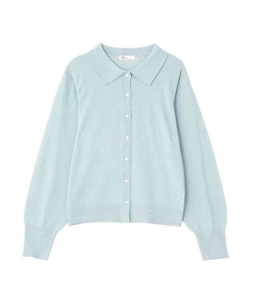 CRAFT STANDARD BOUTIQUE（クラフトスタンダードブティック）の「ポロ衿アンサンブルニット＜マシンウォッシャブル＞（カーディガン/ボレロ・レディース・ブラウン/ブルーグレー/グレー・FREE）」の22枚目の写真