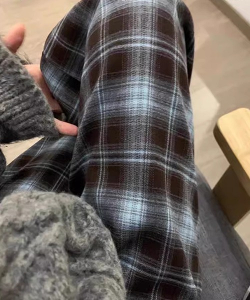 Flugge（フラッジー）の「イージーチェックパンツ（その他パンツ・レディース・ブルー/レッド・MEDIUM/LARGE）」の4枚目の写真