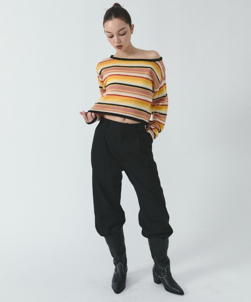 JUST A NOON(ジャストアヌーン)の「スタッズウエスタンブーツ(ブーツ・レディース・ブラック/ブラウン・LARGE/MEDIUM/SMALL)」の3枚目の写真