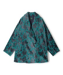 SOULEIADO（ソレイアード）の「パイルジャカード Pコート（ピーコート・レディース）」