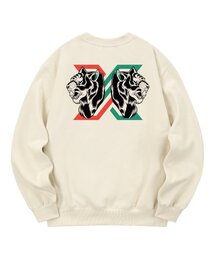 KMC0034 タイガーエックス 裏起毛 スウェット - クリーム
