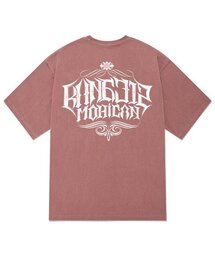 KTPP0004 カンレタリングピグメント半袖Tシャツ - ピンク