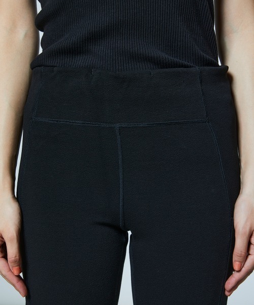 ESSENTIAL（エッセンシャル）の「杢インレーニットレギパン(WEB限定)（その他パンツ・レディース・ブラック/グレー・36/38）」の14枚目の写真