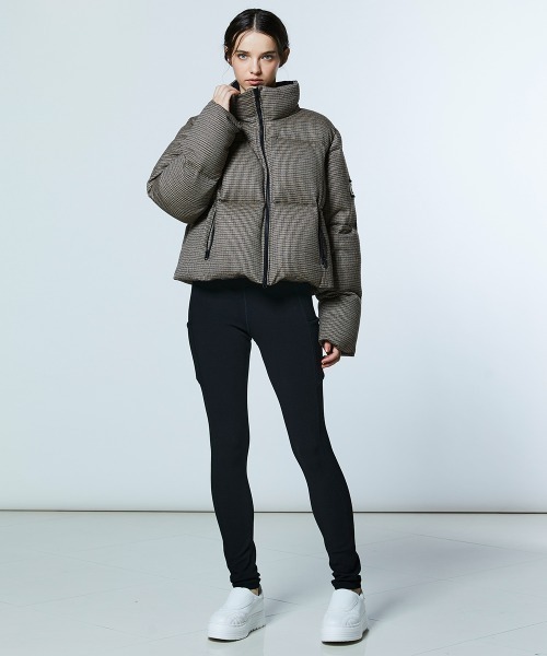 ESSENTIAL（エッセンシャル）の「杢インレーニットレギパン(WEB限定)（その他パンツ・レディース・ブラック/グレー・36/38）」の5枚目の写真