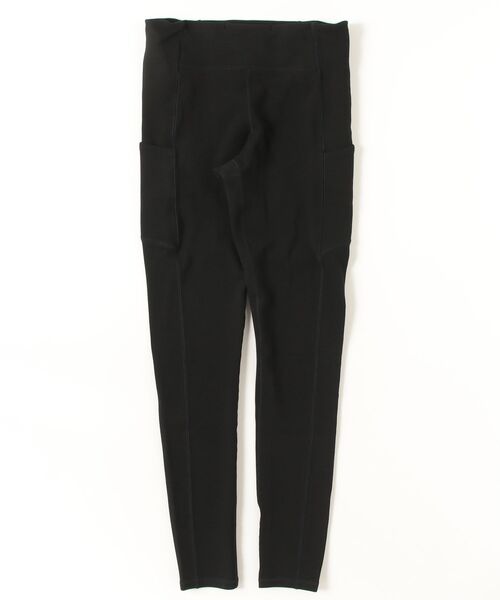 ESSENTIAL（エッセンシャル）の「杢インレーニットレギパン(WEB限定)（その他パンツ・レディース・ブラック/グレー・36/38）」の3枚目の写真