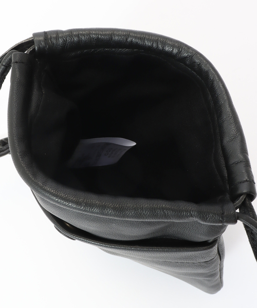 FRAMeWORK（フレームワーク）の「CCU drawstring bag（クラッチバッグ・レディース・ブラウン/ブラック・FREE）」の8枚目の写真