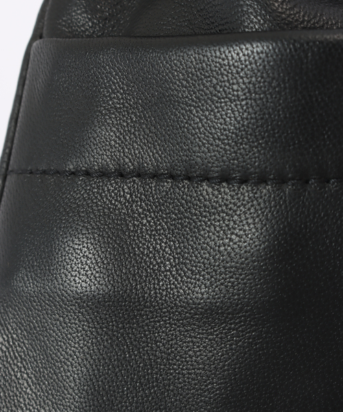 FRAMeWORK（フレームワーク）の「CCU drawstring bag（クラッチバッグ・レディース・ブラウン/ブラック・FREE）」の12枚目の写真